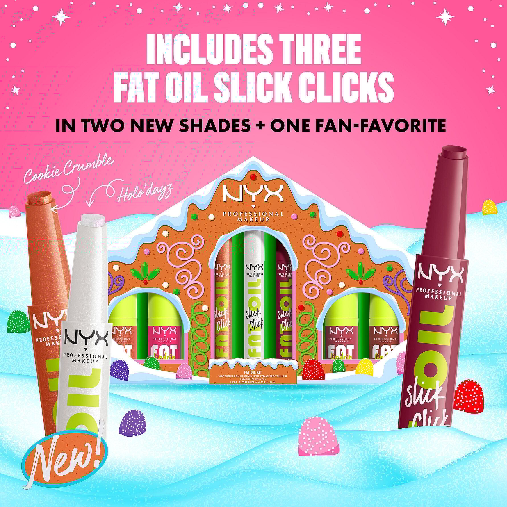 Fat Oil Gingerbread House Kit