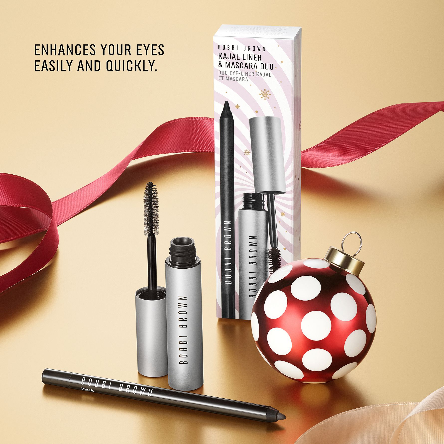 Kajal Liner & Mascara Duo Black Gift Box