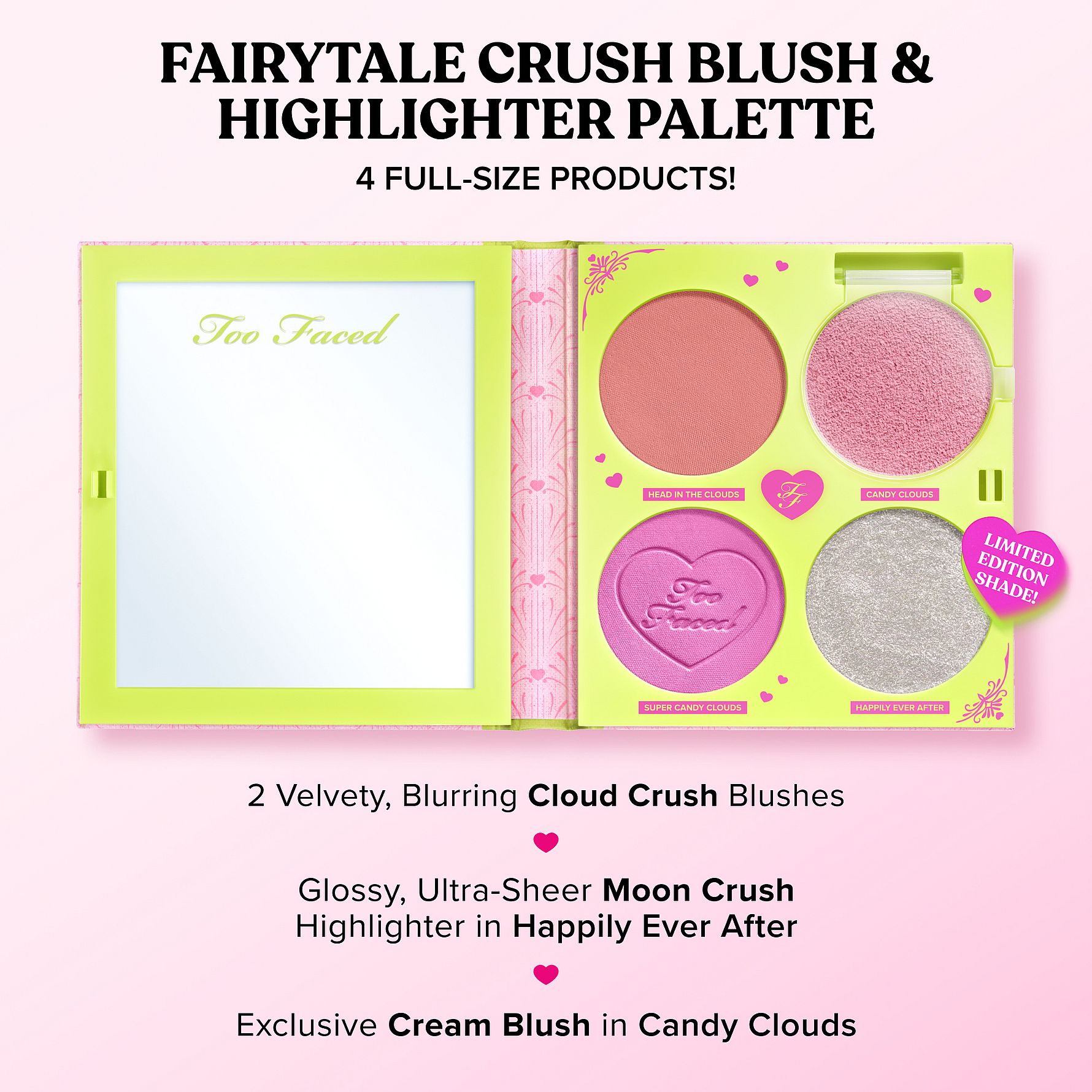 Fairytale Crush - Blush & Highlighter Palette Gift Box