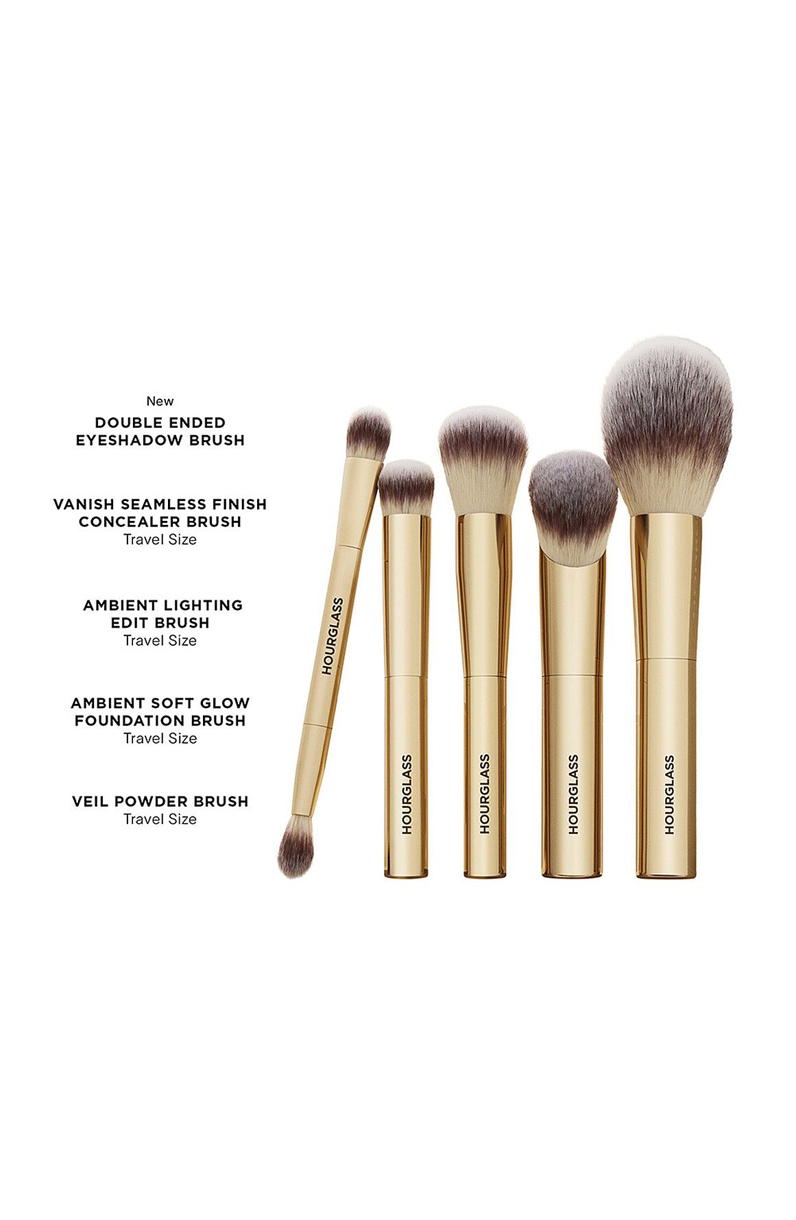 Face & Eye Travel Brush Set