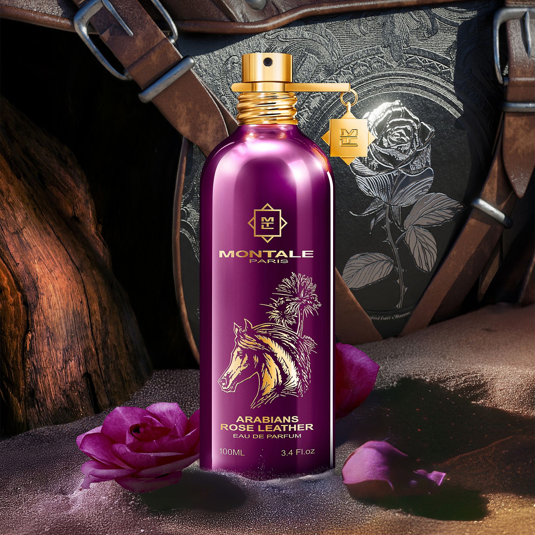 Køb Arabians Rose Leather Edp 100 ml fra Montale - Matas