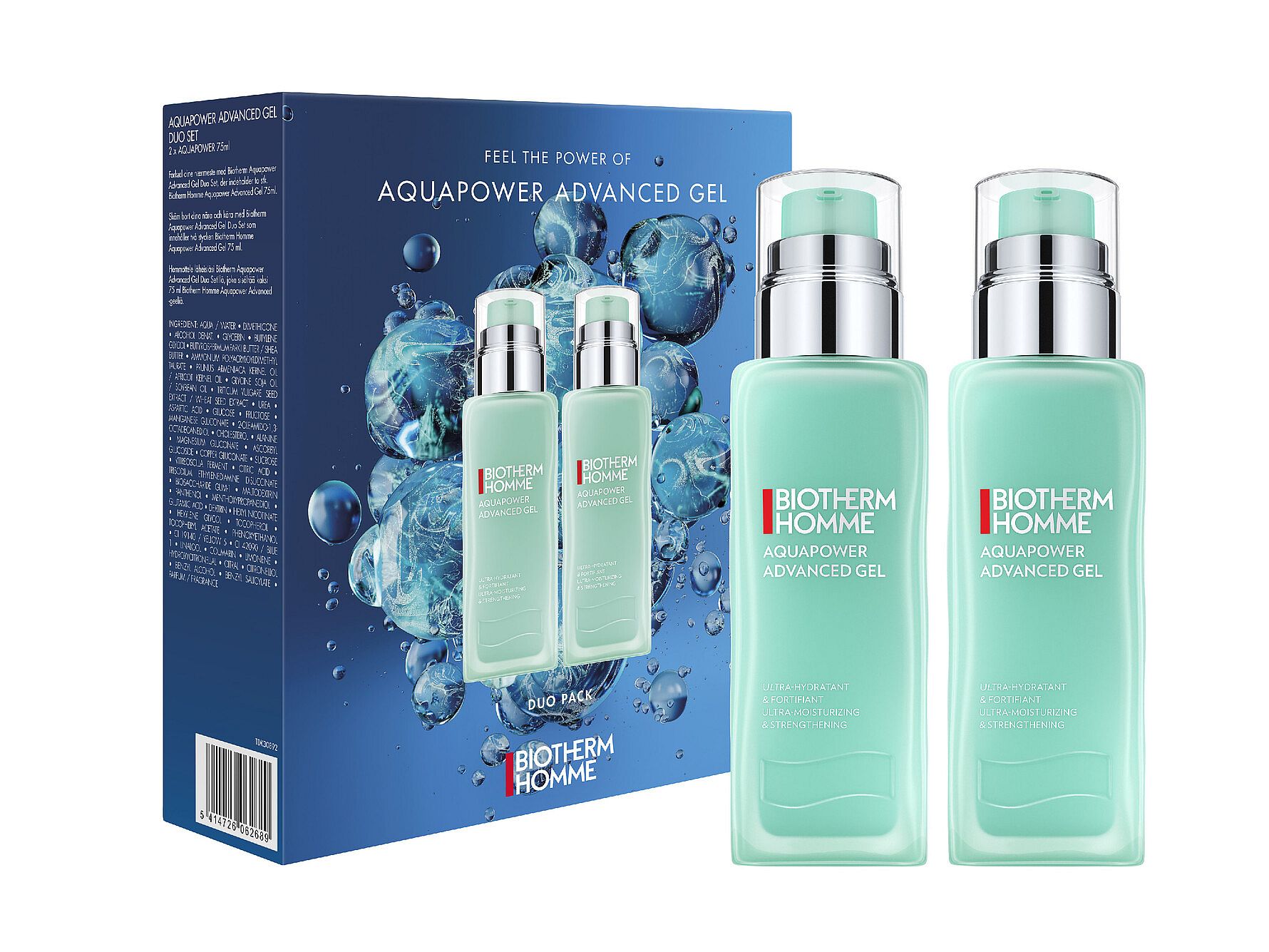 Biotherm Homme Aquapower Advanced Gel 100 Ml www.matas.dk