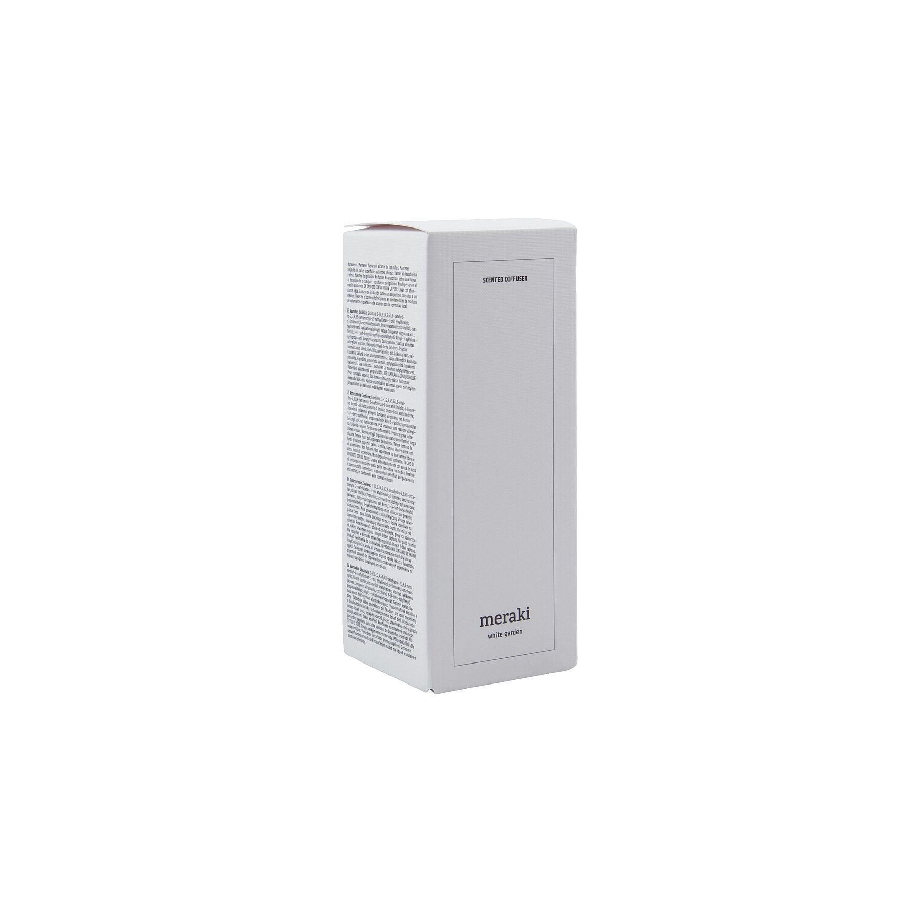 Meraki Diffuser - Duftfrisker Roomspray , White Garden i Hvid