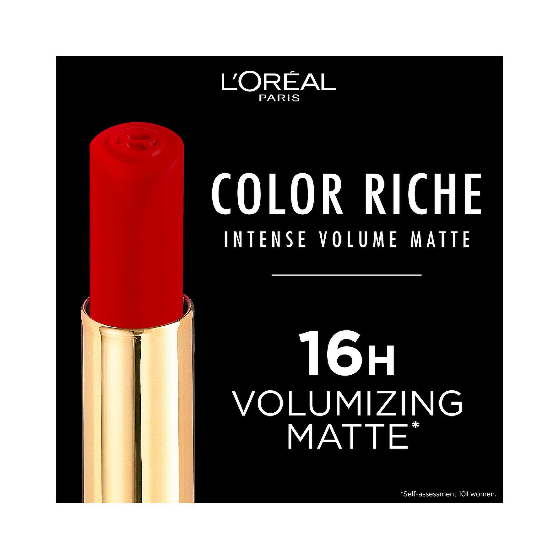 Köp Color Riche Intense Volume Matte Lipstick 300 Rouge Confident - L ...