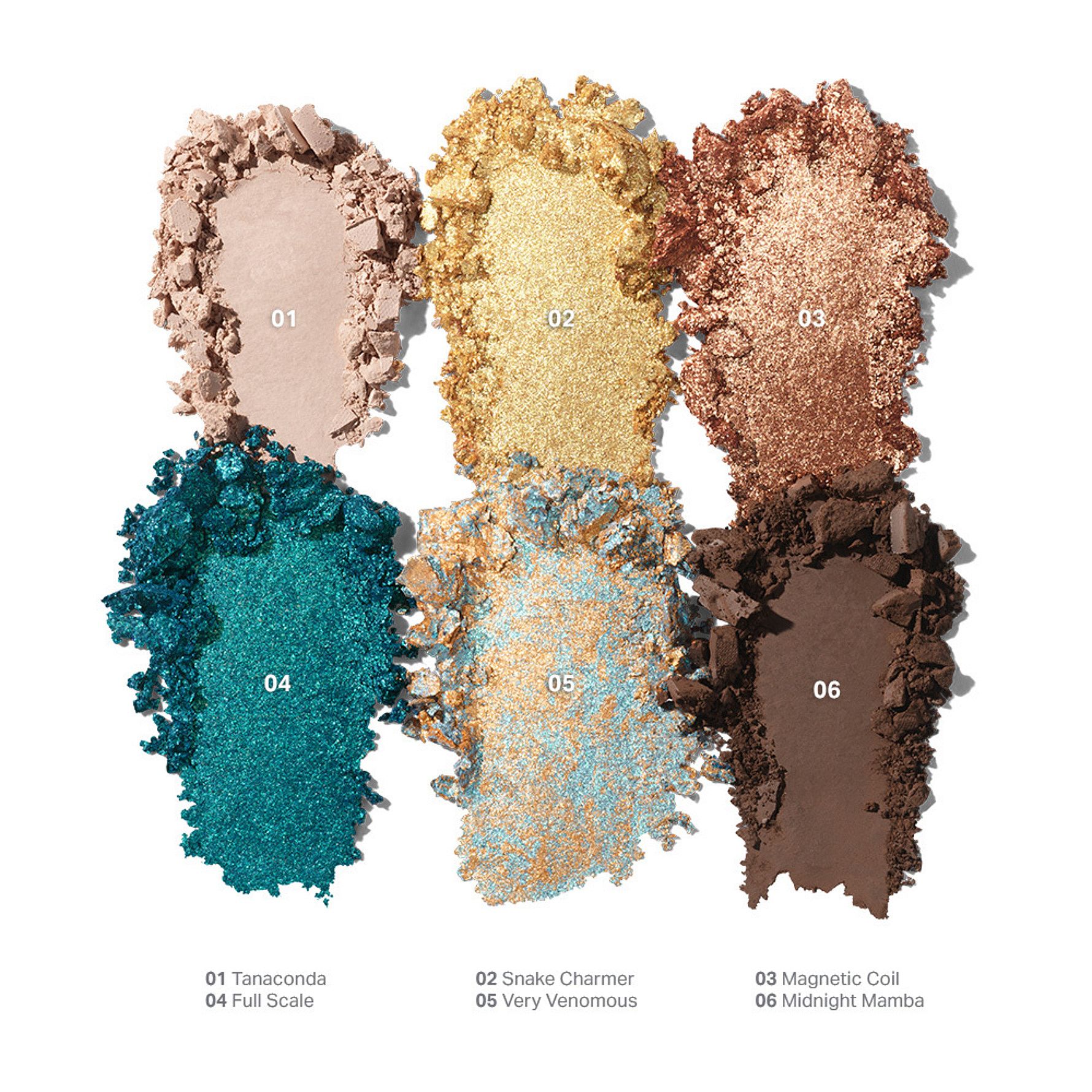 Köp Python Code Eyeshadow Palette - Morphe - KICKS