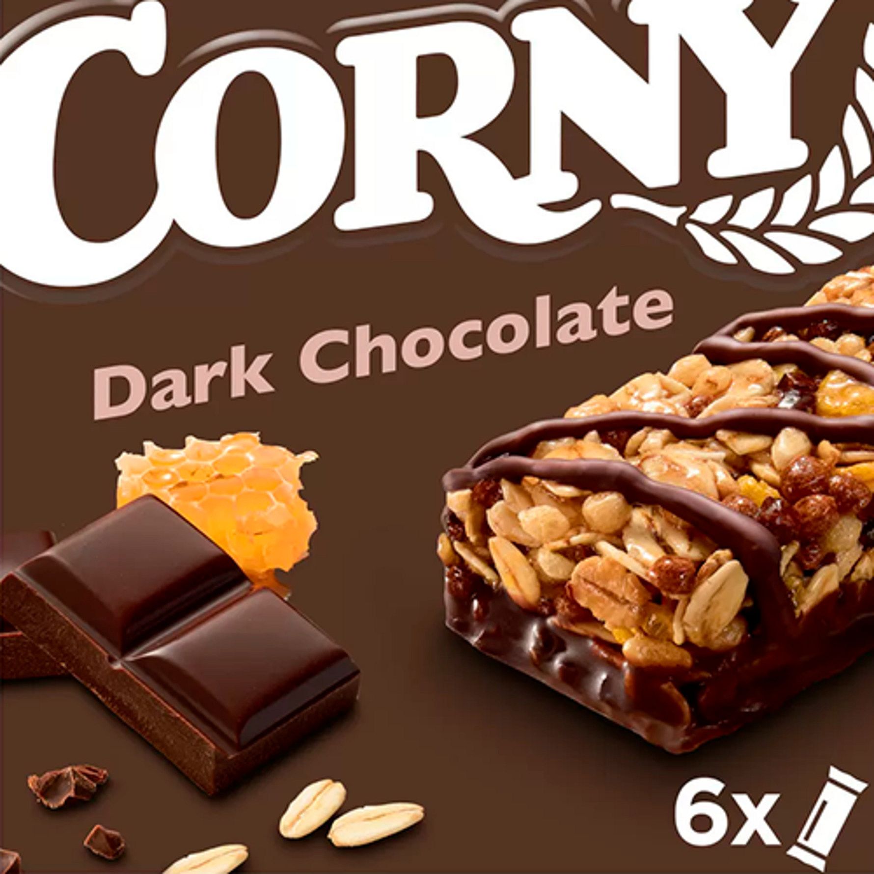 Køb Dark Chocolate 6x23 g fra Corny - Matas