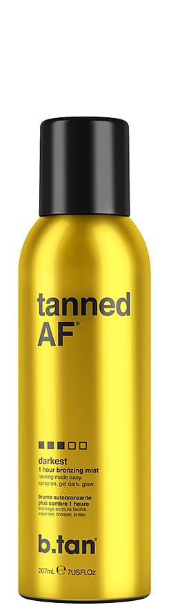 Køb Tanned AF 1 Hour Bronzing Mist 207 Ml Fra B.tan - Matas