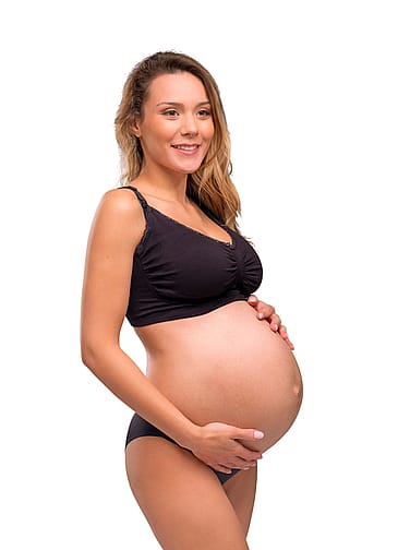 Carriwell - Graviditets og Amme-BH med gelébøjle og indlæg (sort)