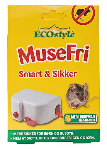 Køb MuseFri Smart & Sikker Musefælde 1 stk. - Matas