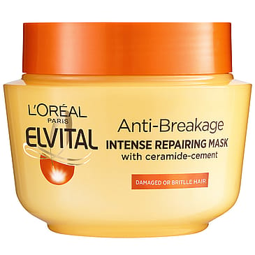 komplet Svaghed Sikker Køb L'Oréal Paris Elvital Maske Anti-Breakage 300 ml - Matas