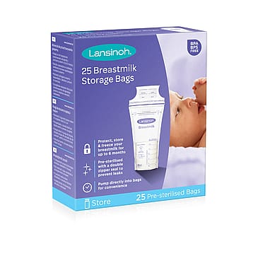 vedvarende ressource tandpine Enhed Køb Lansinoh Fryseposer til brystmælk 25 stk. - Matas