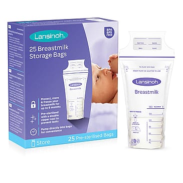 vedvarende ressource tandpine Enhed Køb Lansinoh Fryseposer til brystmælk 25 stk. - Matas