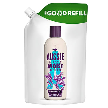 skrig tetraeder lide Køb Aussie Miracle Moist Shampoo The Good Refill 480ml - Matas