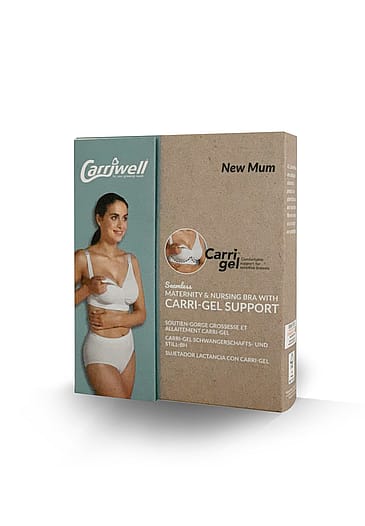 Køb Carriwell New Mum Carri-Gel Amme-bh sømløs - hvid