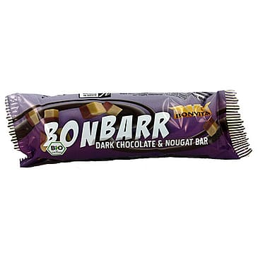 BonVita Chokoladebar mørk m. nougat Ø 40 g