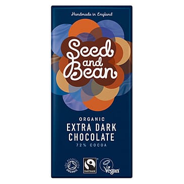 Seed & Bean Chokolade mørk 72% Ø 85 g
