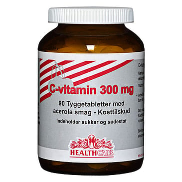 Health Care C-vitamin m. acerola 300 mg HealthCare 90 tabl.