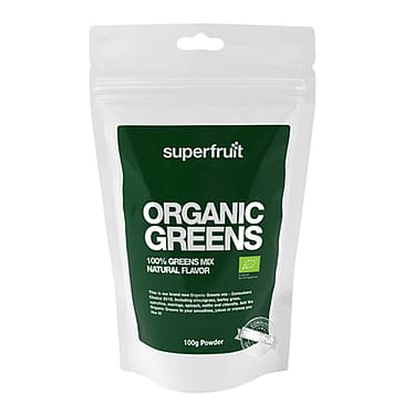 Superfruit Organic greens pulvermix Ø 100 g
