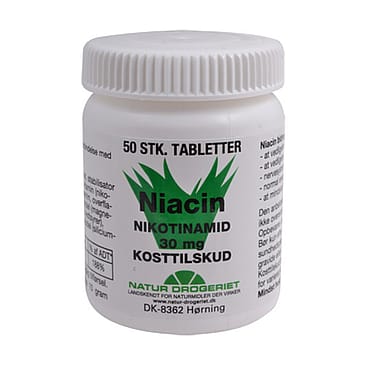 Niacin (amid) B3 30 mg 50 tab