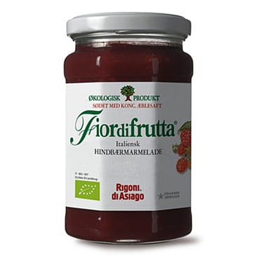 Rigoni di Asiago Marmelade hindbær italiensk Ø 250 g
