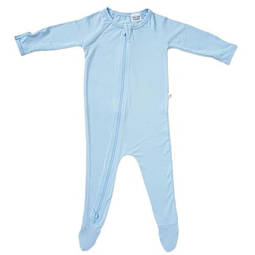 Boody Baby Long Sleeve Body Suit Blå 0-3