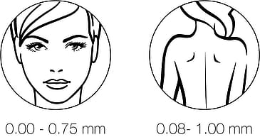 âme pure Adjustable Derma Stamp 0,0 mm - 1,0 mm