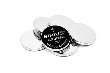 Sirius Batterier DecoPower, 6stk CR2032