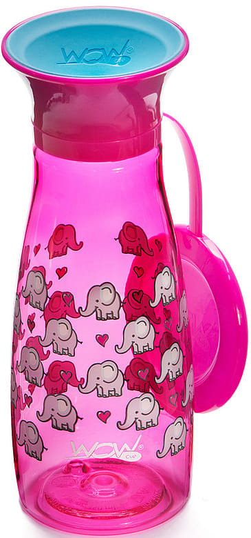 WOW CUP Drikke kop Mini Pink Elephanth