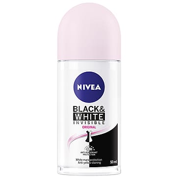 Nivea Invisible Black & White Clear Deo Roll-On 50 ml