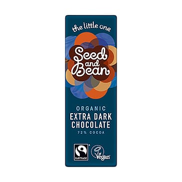 Seed & Bean Chokolade mørk 72% Ø 25 g