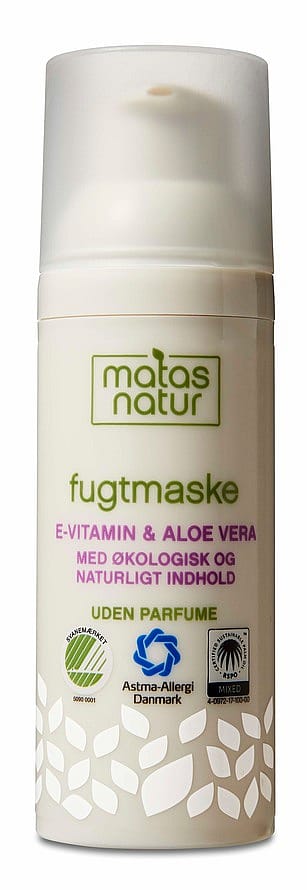 Ensomhed makker undskyldning Køb Matas Natur Aloe Vera & E-vitamin Fugtmaske 50 ml - Matas