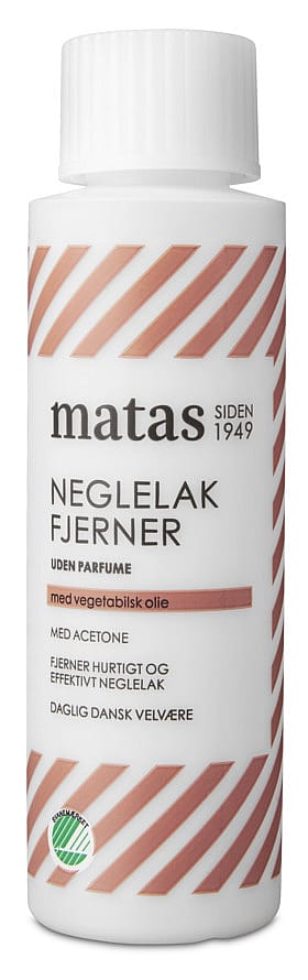 brug kritiker browser Køb Matas Striber Neglelakfjerner med Acetone og Uden Parfume 100 ml - Matas