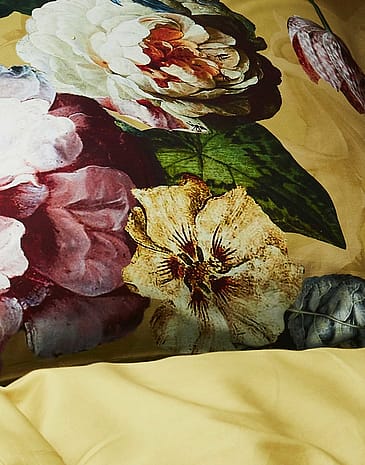 Essenza Fleur sengetøj Golden Yellow 140 x 200