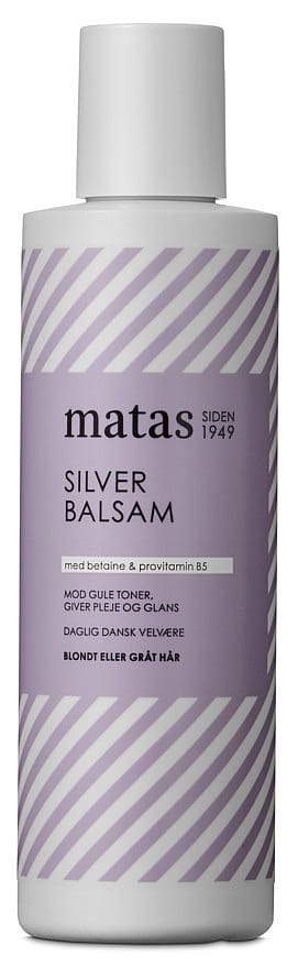 Matas Striber Silver Balsam til Gråt og Blondt Hår 250 ml