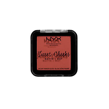 NYX PROFESSIONAL MAKEUP Sweet Cheeks Blush Creamy Powder Blush Matte Summer Breeze