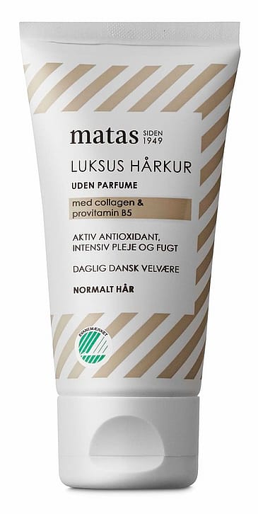 Matas Striber Luksus Hårkur til Normalt Hår Uden Parfume 50 ml, rejsestørrelse