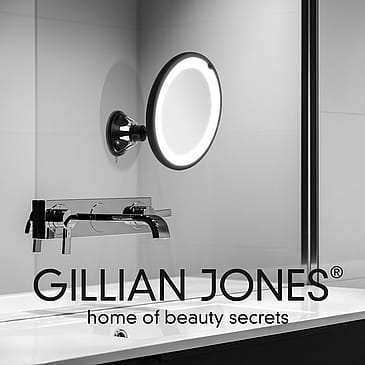 Gillian Jones Sugekopspejl med Lys 7 x forstørrelse