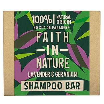Zacho Food Faith in Nature Shampoobar Lavendel & Geranium 85 g
