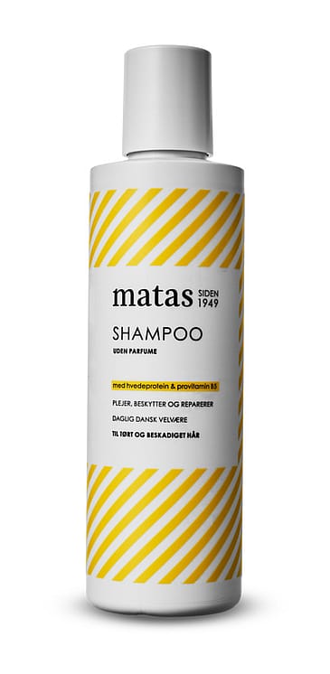 Matas Striber Shampoo til Tørt og Beskadiget Hår Uden Parfume 250 ml