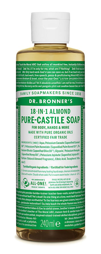 Dr. Bronner's Castile Soap Almond 240 ml