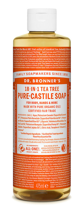 Dr. Bronner's Castile Soap Tea-Tree 475 ml
