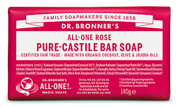Dr. Bronner's Bar Soap Rose