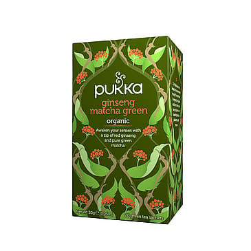 Pukka Ginseng matcha green tea Ø 20 breve