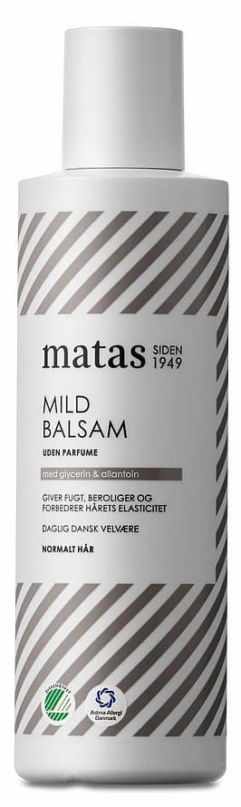 Matas Striber Mild Balsam til Normalt Hår Uden Parfume 250 ml
