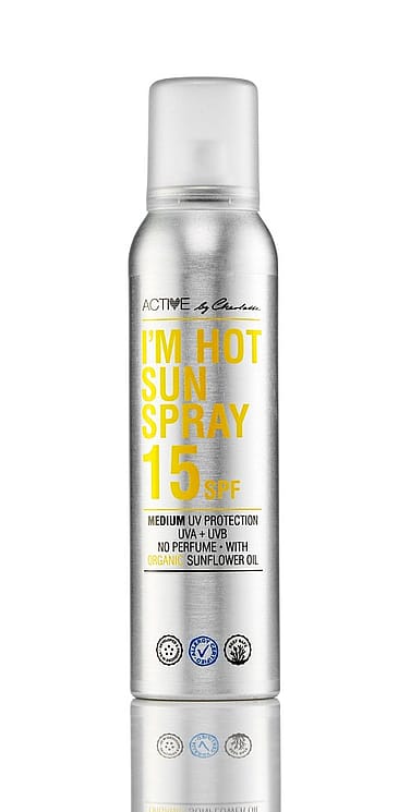 Køb Active by Charlotte I´m Hot Sun Spray SPF 15 150 ml Matas