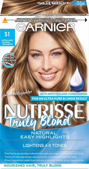 Garnier Nutrisse Truly Blonde Afblegning S1 Extra Light Natural Highlights