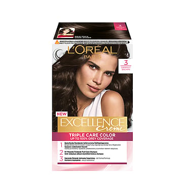 L'Oréal Paris Excellence Creme 3 Mørkebrun
