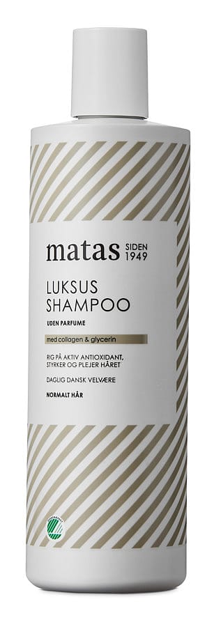 Matas Striber Luksus Shampoo til Normalt Hår Uden Parfume 500 ml