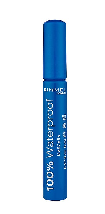 Rimmel 100% Water Proof Mascara 001 Black Black