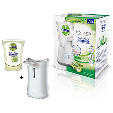 Dettol No Touch Soap Starter Kit Aloe Vera 250 ml
